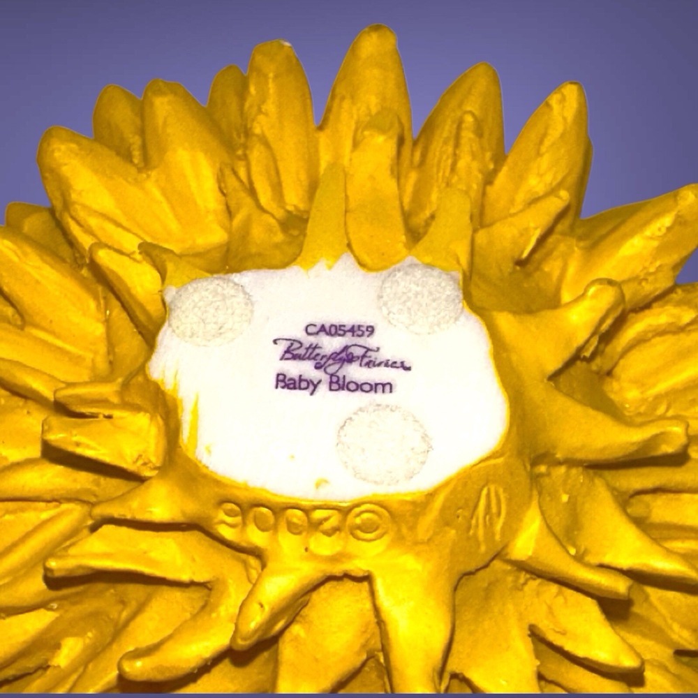Butterfly Fairies Country Artists 2007 Baby Bloom CA05459 Sunflower Mini Figure - Picture 6 of 15